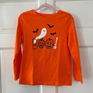 Girl's Long Sleeve Halloween Shirt, size 6, like new! by Cat & Jack